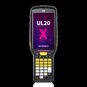 M3 Mobile UL20X, 2D, LR, SE4850, BT, Wi-Fi, 4G, NFC, num., GPS, GMS, Android